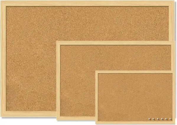 3. Tablero de corcho de madera