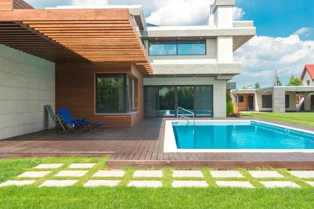 deck para piscina