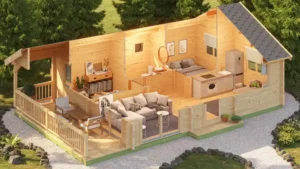Casas de madera modernas en 2025