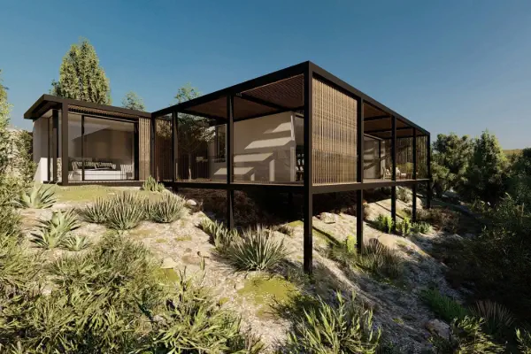 10 ideas de casas de madera minimalistas