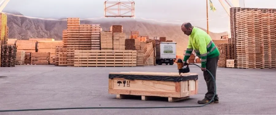 Embalaje de madera para exportación requisitos y buenas prácticas en Chile