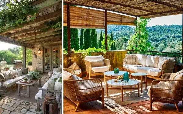 Las 5 mejores ideas para diseñar patios rústicos