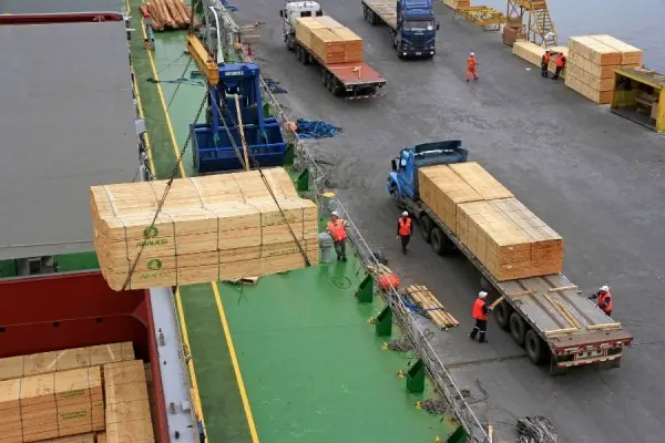 Planificación logística en obras con madera