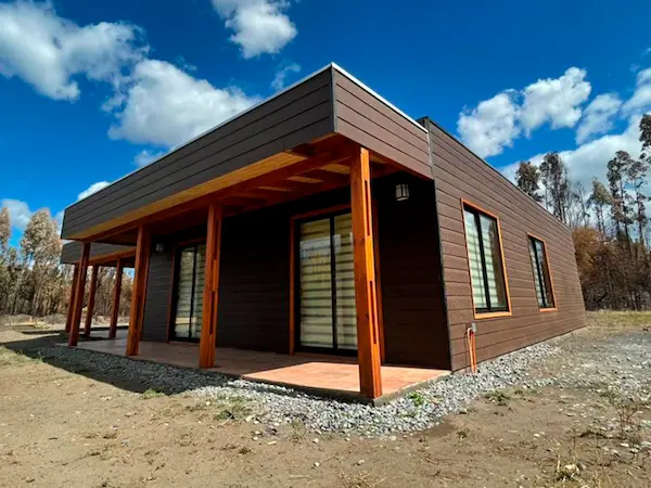 construcción de casas de madera ventajas en chile